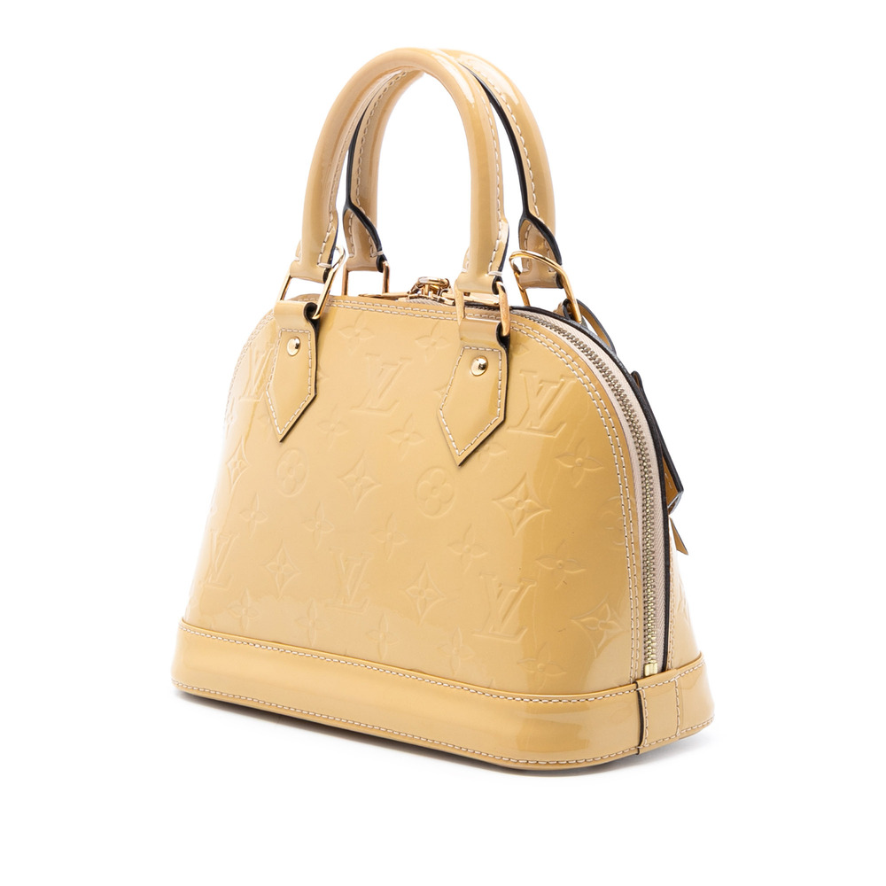 Pre-Loved Louis Vuitton Monogram Vernis Alma BB - Picture 2 of 7